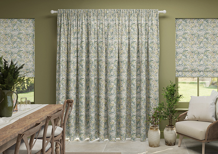 Mini Camphora, Sage - Made to Measure Curtains - Image 7
